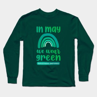 in may we wear green Long Sleeve T-Shirt